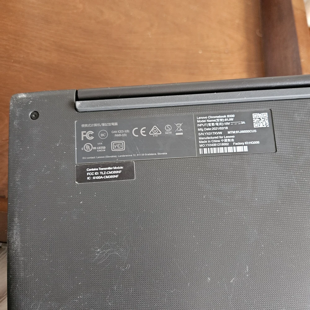 Lenovo Chromebook S330 14